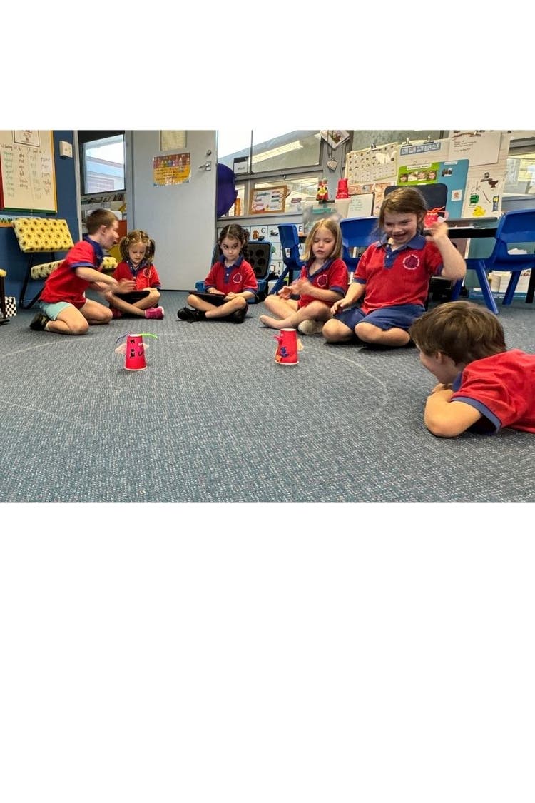 Students engaging in STEM activities