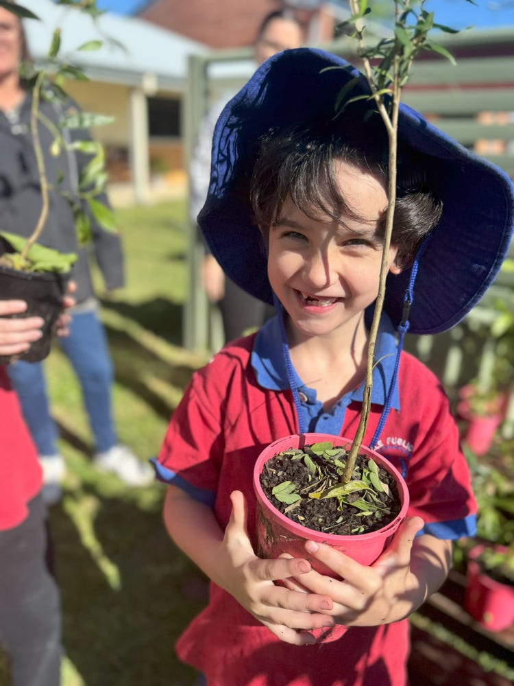 Student Participating in Community Environmental Program